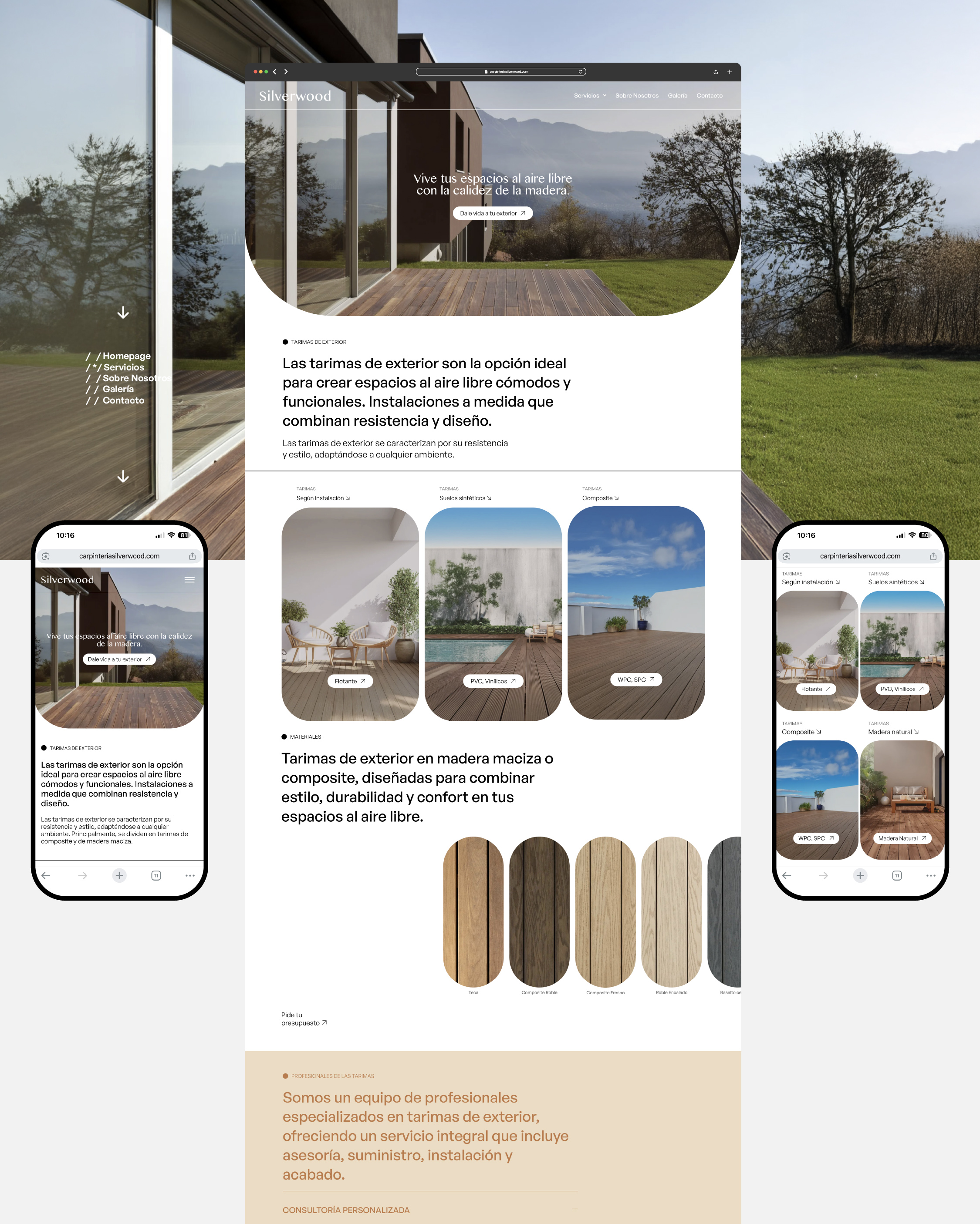 Silverwood — web